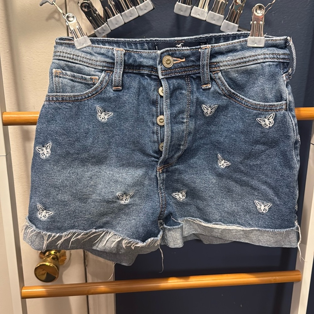 Hollister denim shorts